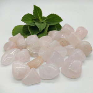 Cuarzo Rosa rolado/pulido