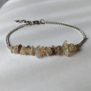 Pulsera Cuarzo Rutilado (Alta Calidad)