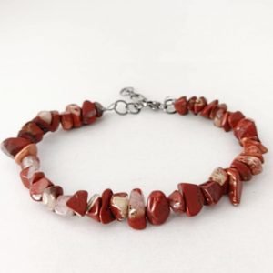 Pulsera Jaspe Rojo