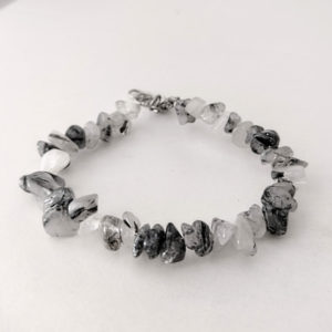 Pulsera Cuarzo Turmalinado