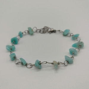 Pulsera Amazonita (Alta Calidad)