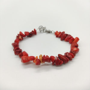 Pulsera Coral Rojo