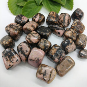 Rodonita rolada/pulida