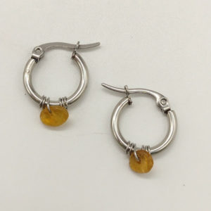 Aros Turmalina Amarilla