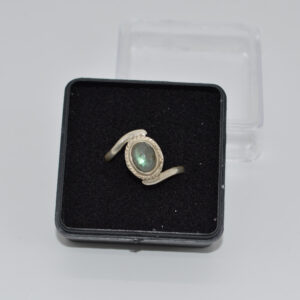 Anillo Labradorita (Plata 925)
