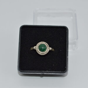 Anillo Malaquita (Plata 925)