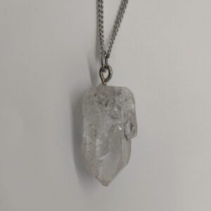 Dije Punta de Cuarzo Cristal Maestro Gemelos Tántricos o Amigos del Alma