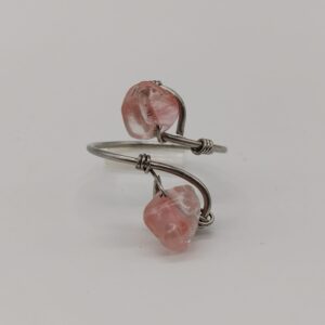 Anillo regulable Cuarzo Cherry