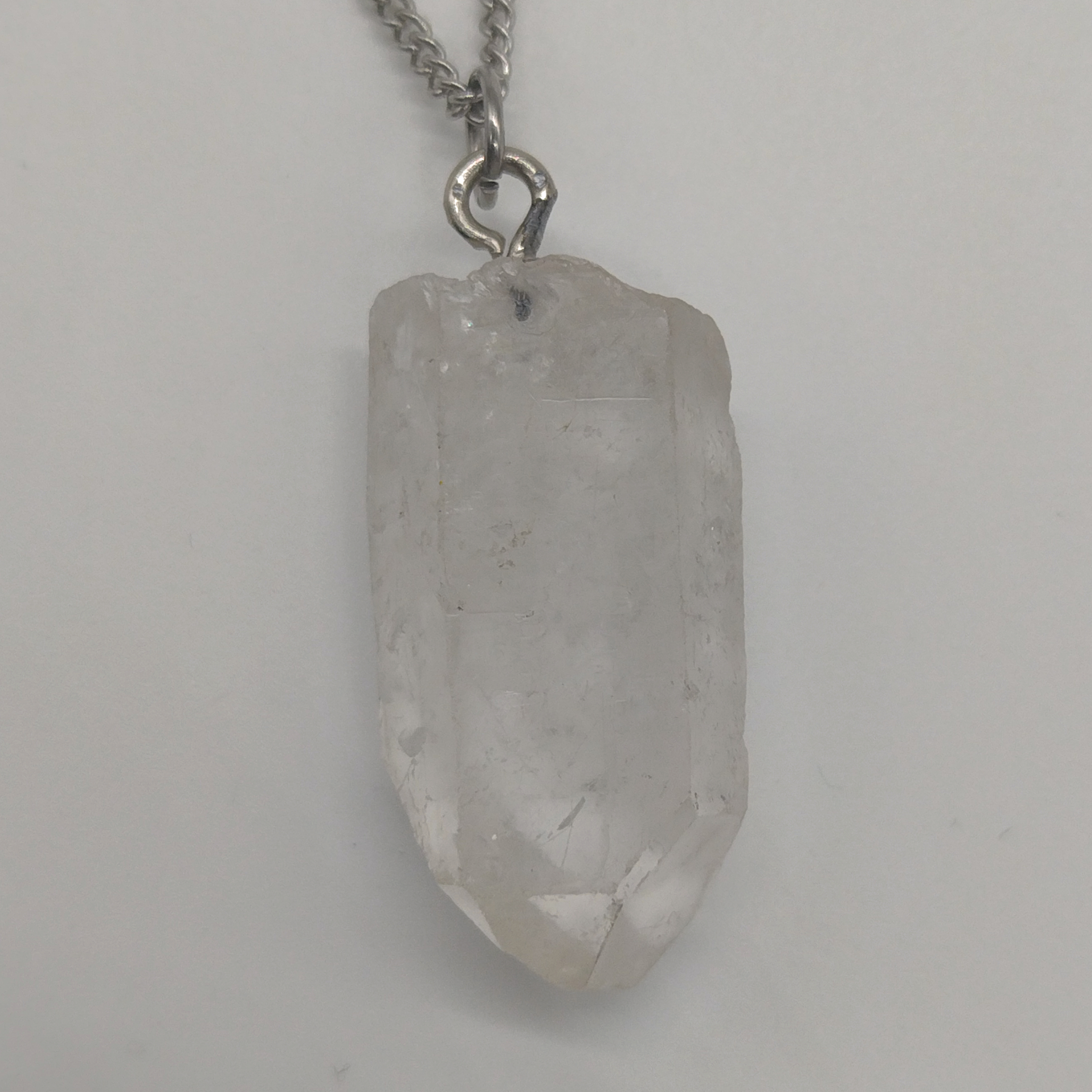 Dije Punta de Cuarzo Cristal Maestro Ventana