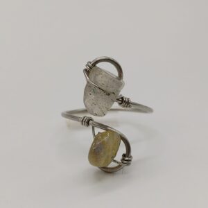 Anillo regulable Labradorita