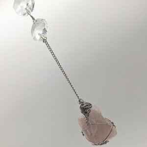 Atrapasol Cuarzo Rosa (acero quirúrgico)