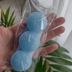 Pack velas celestes X3